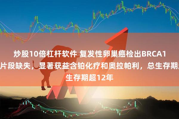 炒股10倍杠杆软件 复发性卵巢癌检出BRCA1胚系全片段缺失，显著获益含铂化疗和奥拉帕利，总生存期超12年